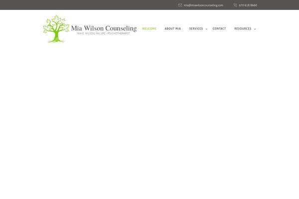 Cloe-brooks theme site design template sample