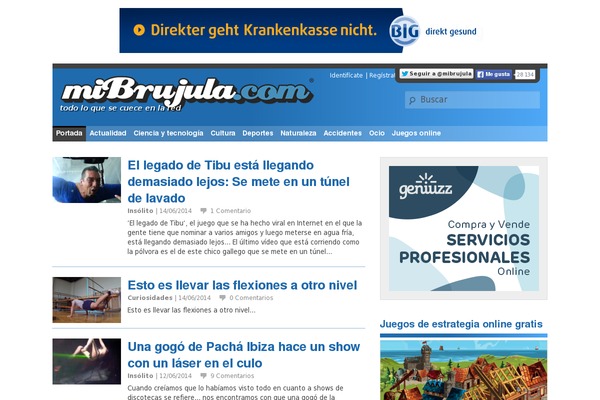 Site using G1-socials plugin