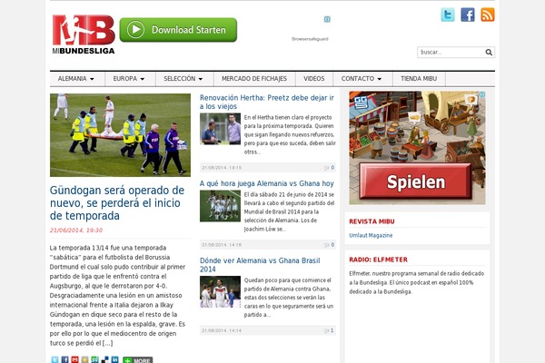 Journo theme site design template sample