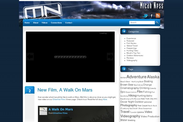intrepidity theme site design template sample