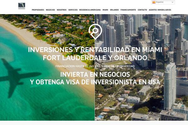 Site using Lava-real-estate-manager plugin
