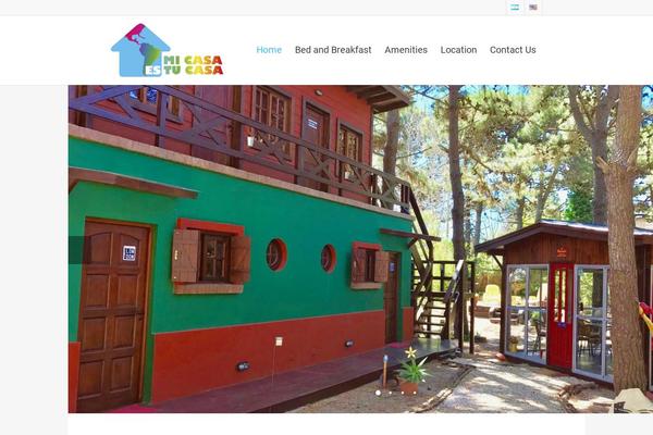 Salient theme site design template sample