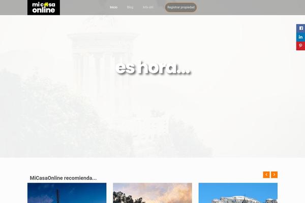 Site using Menu-in-post plugin