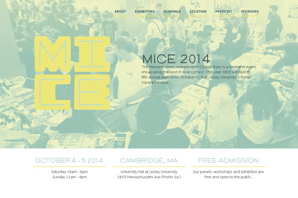 mice theme websites examples