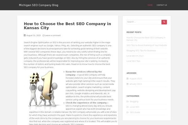 Sparkling theme site design template sample