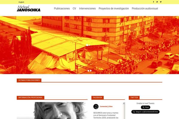 Site using Better-social-counter plugin