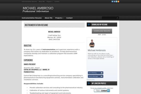 LeetPress theme site design template sample