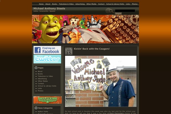 michaelanthonysteele.com site used Transformers