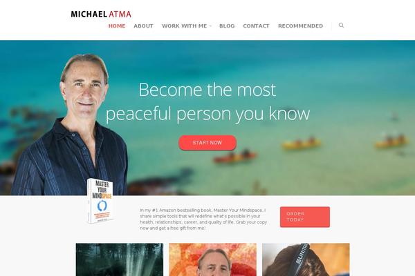 Salient theme site design template sample