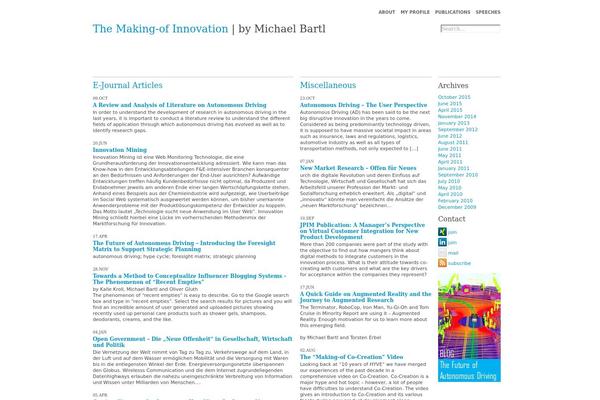 michaelbartl.com site used Ub_futurositymag