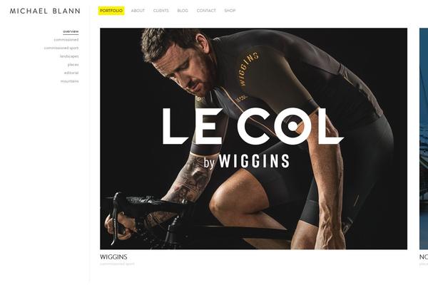 Fluxus theme site design template sample