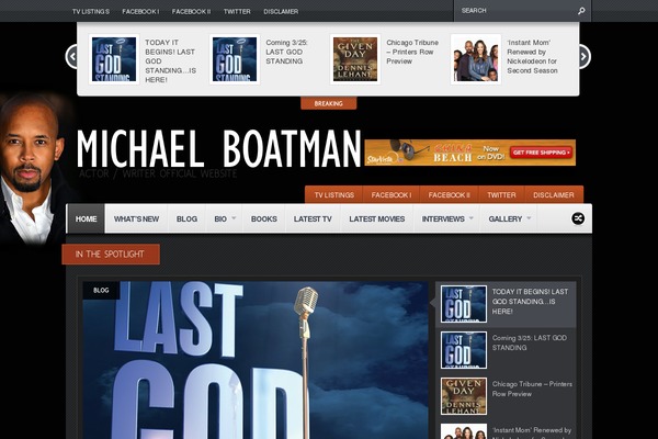michaelboatman.us site used Continuum