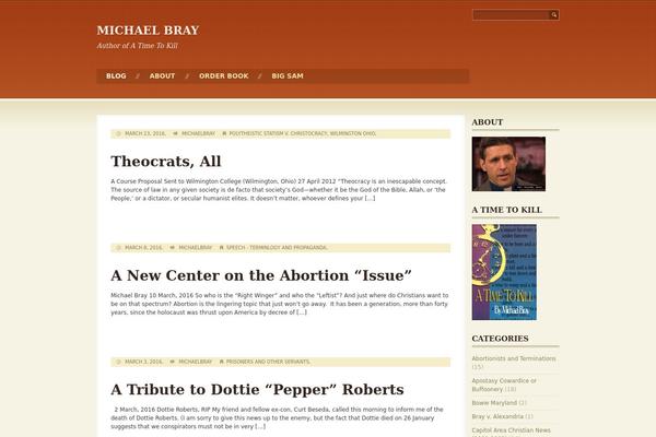 michaelbray.org site used Lightweight Personal