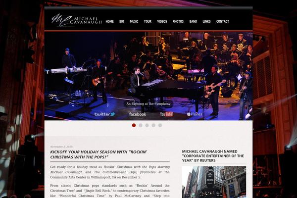 Grammy theme site design template sample