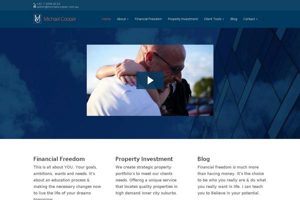 Mc theme site design template sample