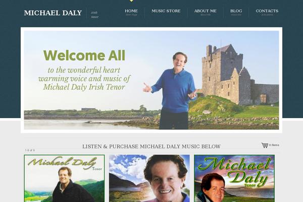 Cherry Framework theme site design template sample