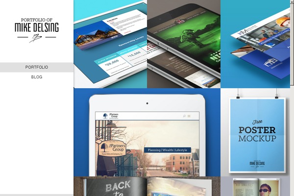 Semplice theme site design template sample