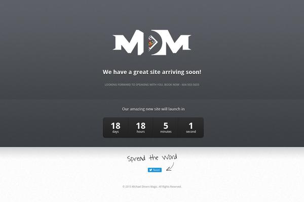 Landis theme site design template sample