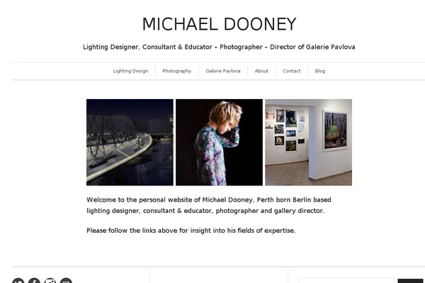 Crawford theme site design template sample