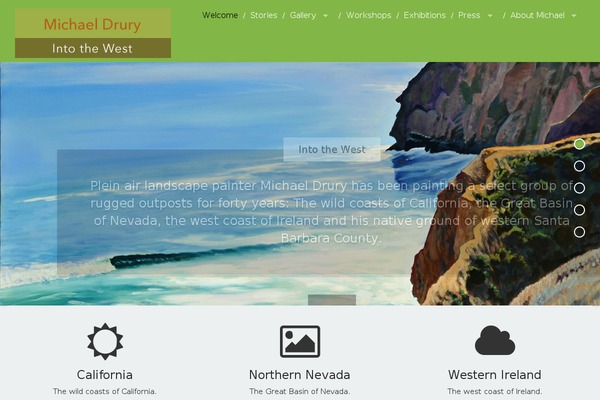 michaeldrury.com site used Startpointtheme