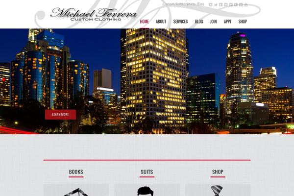 Lucidpress theme site design template sample