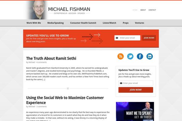 Thesis 1.8.4 theme site design template sample