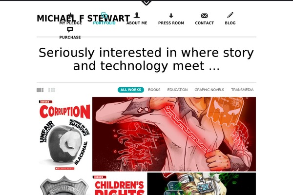 michaelfstewart.com site used Daisho2