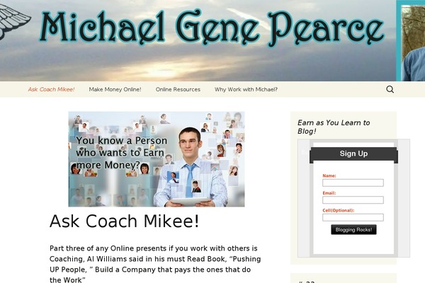 Site using CommentLuv plugin