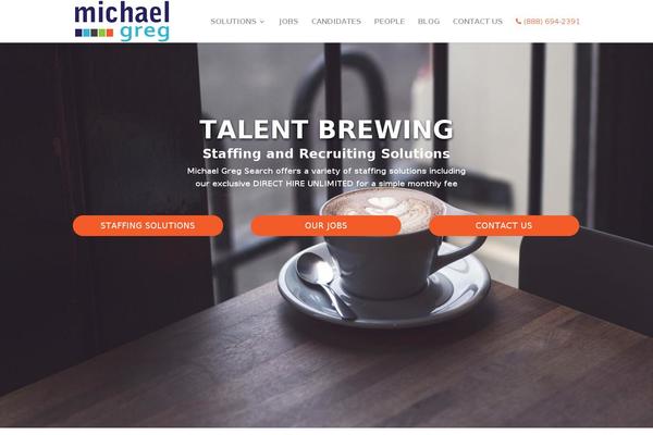 Swell theme site design template sample