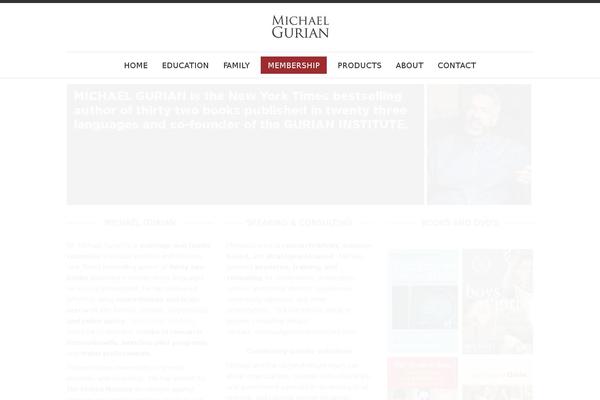 michaelgurian.com site used Stamp