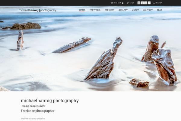 Armada theme site design template sample