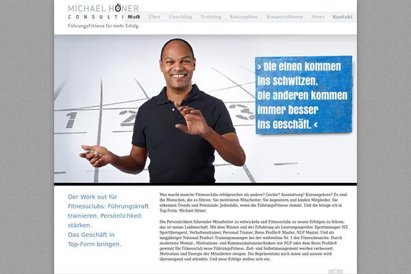 Longpage theme site design template sample