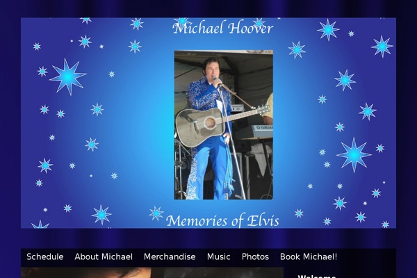 Musik theme site design template sample