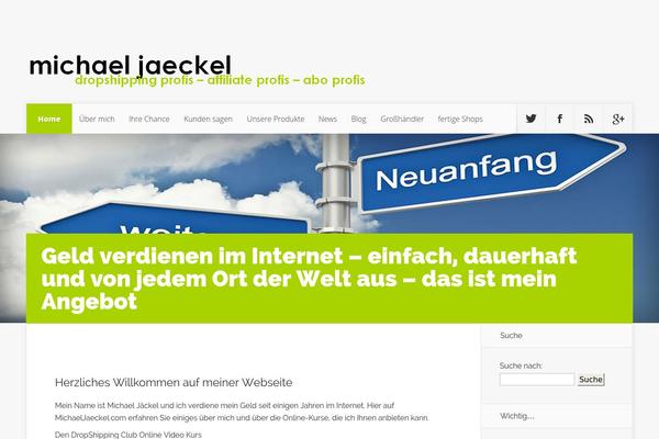 Nexus theme site design template sample