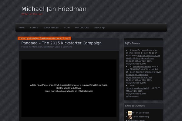 michaeljanfriedman.net site used Parament