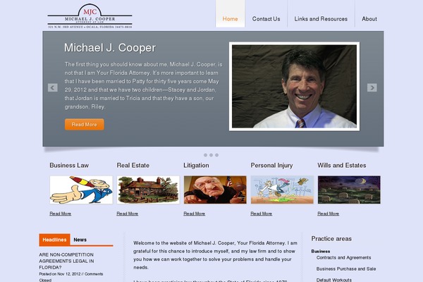Private Lawyer theme site design template sample