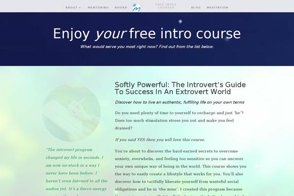 Site using Thrive Leads plugin