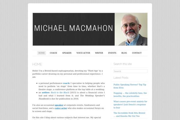 Forever theme site design template sample