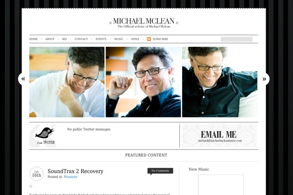 Atlantica theme site design template sample