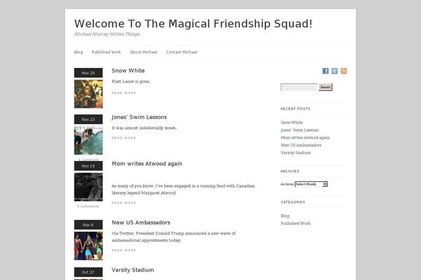 Site using CPO Widgets plugin