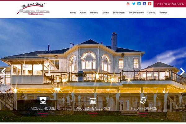 S theme site design template sample