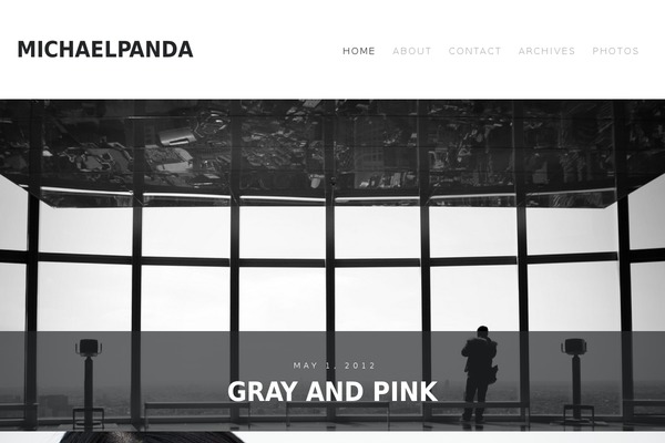 Journal theme site design template sample