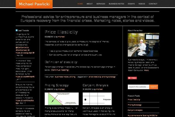 Eleven40 theme site design template sample