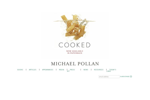 michaelpollan.com site used Mp_wp
