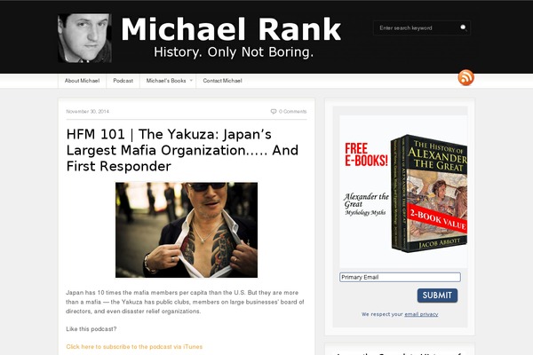 Fresh News theme site design template sample