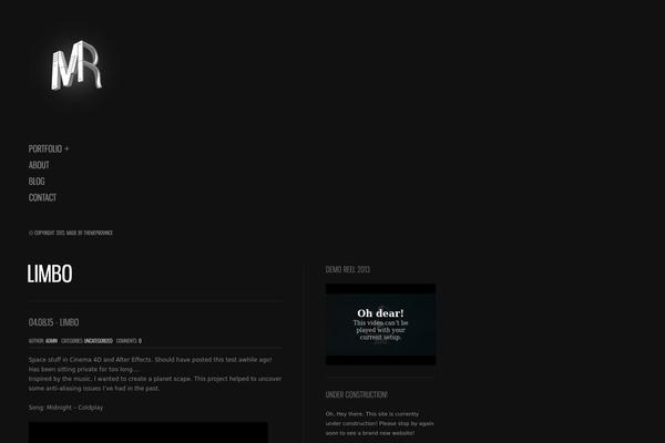Cluster theme site design template sample