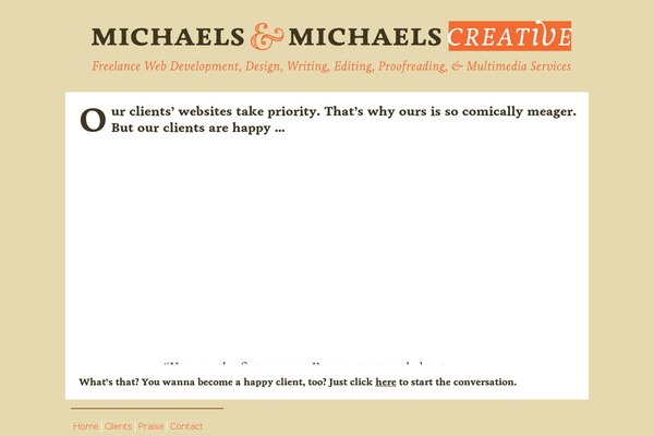 Ultimatum theme site design template sample