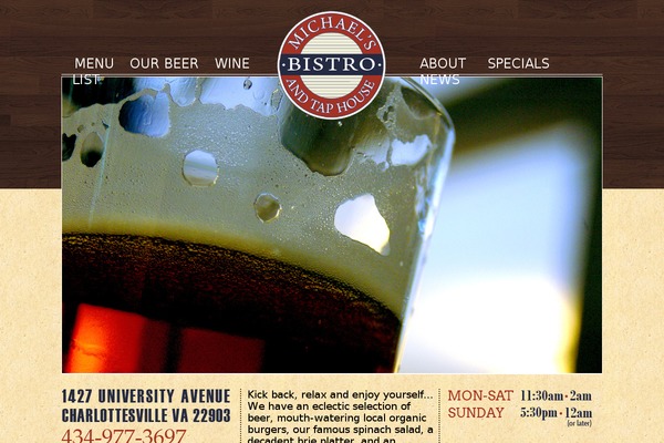 michaelsbistro.com site used Bistro