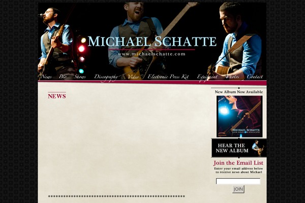 JamSession theme site design template sample