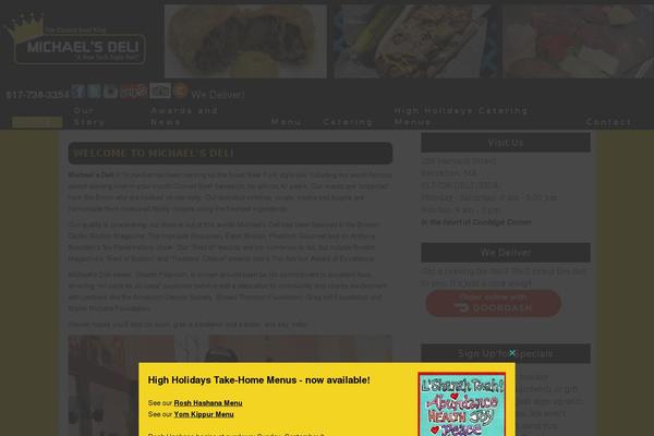 Site using Genesis Custom Headers plugin